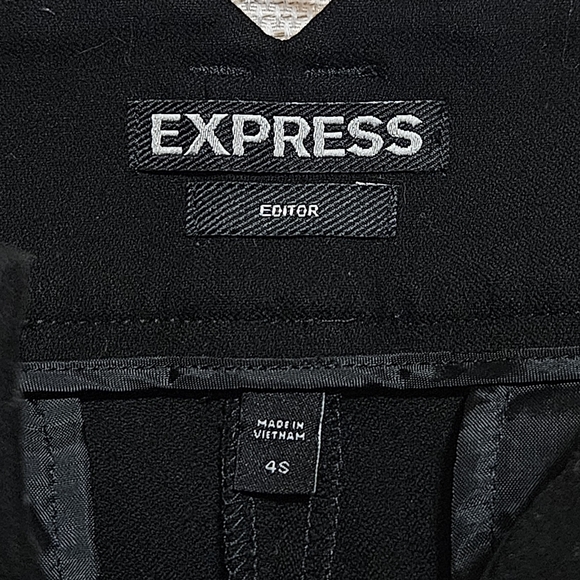 Express Black Editor Pants - Picture 7 of 10